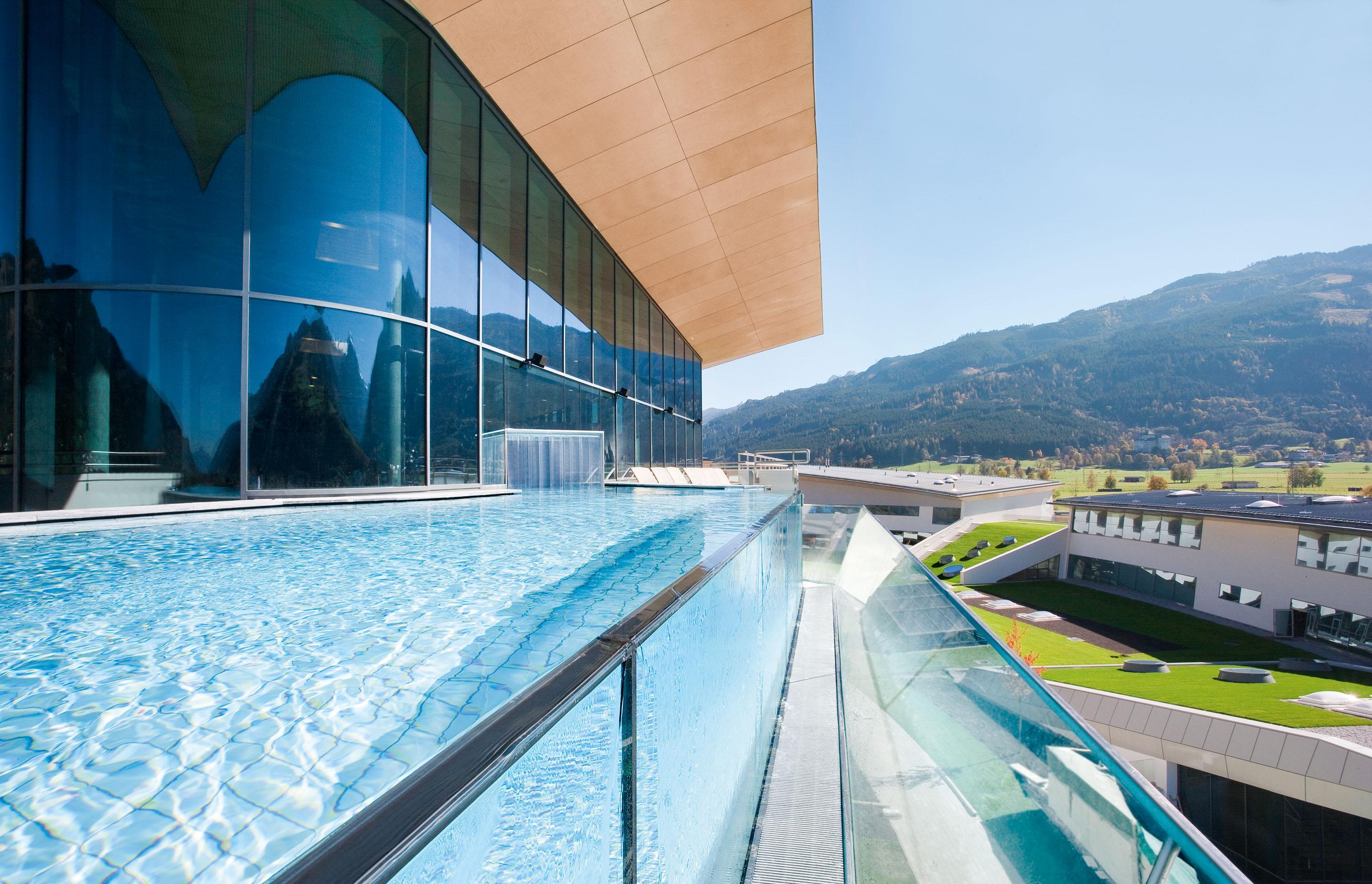 Tauern Spa Hotel & Therme Kaprun Exterior foto